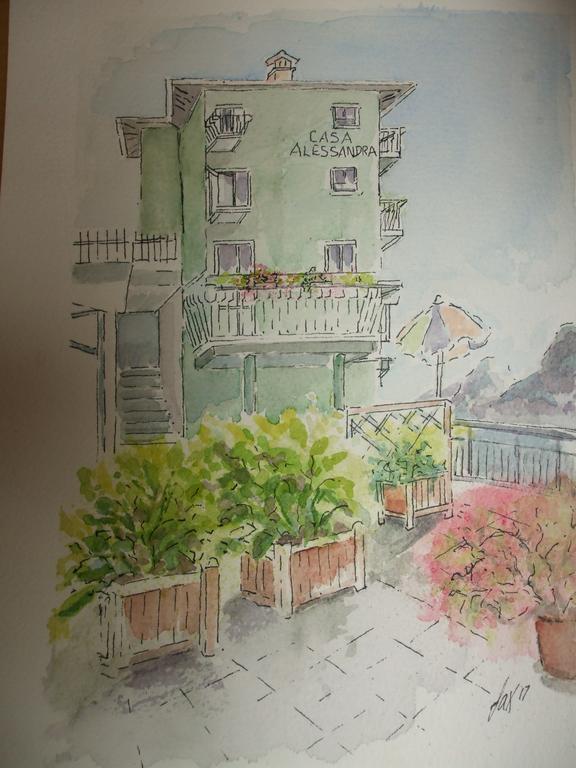 Casa Alessandra มัลเชซิเน ภายนอก รูปภาพ